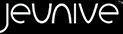 white on black Jeunive logo
